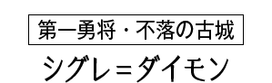 シグレ＝ダイモン